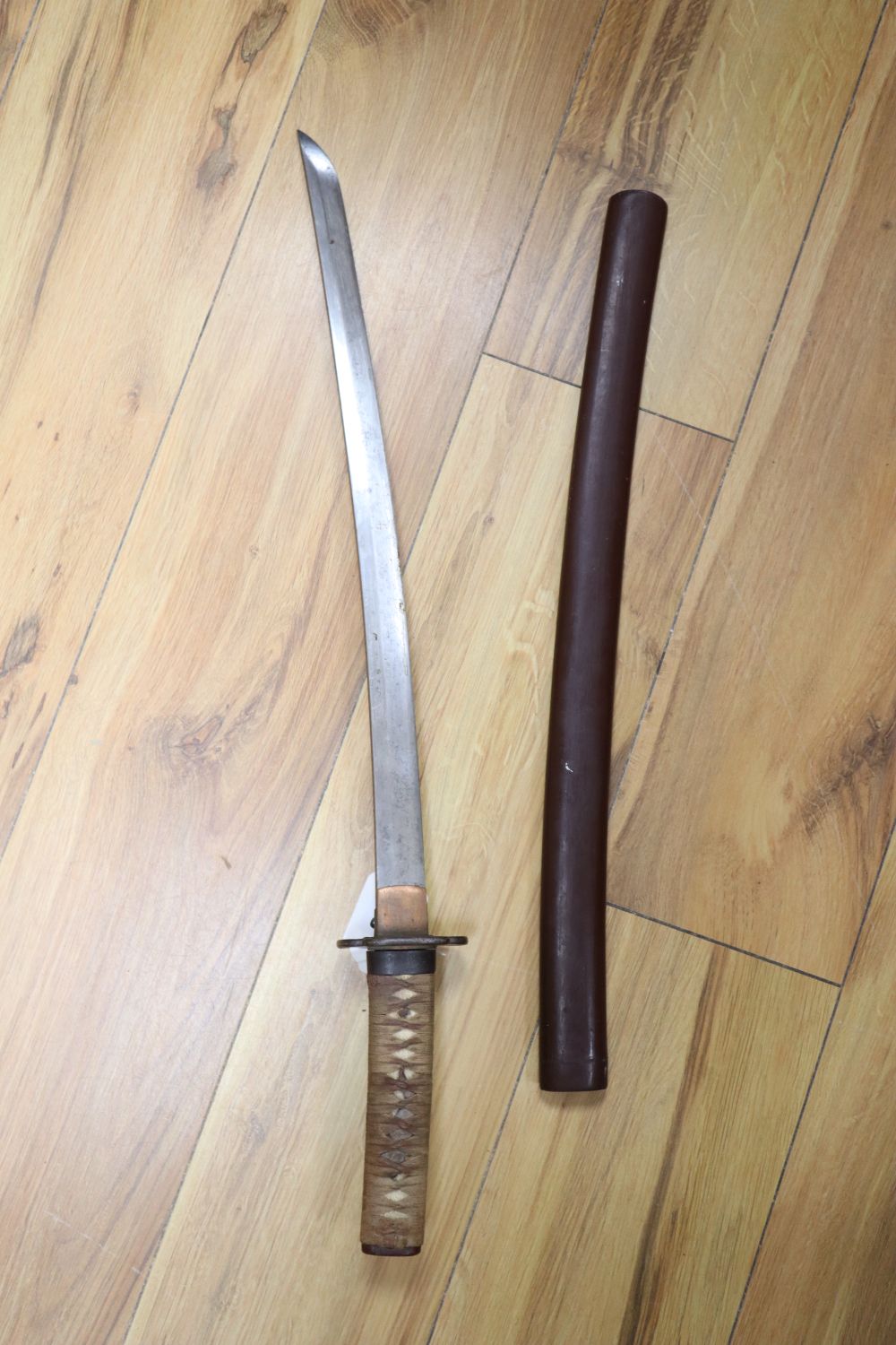 An early 20th century wakasashi